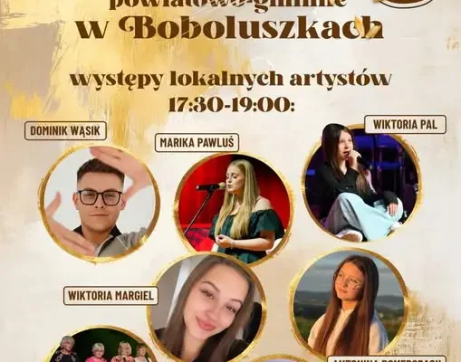 Dożynki Powiatowo-Gminne w Boboluszkach już w tę niedzielę – lokalni artyści gwiazdami święta plonów
