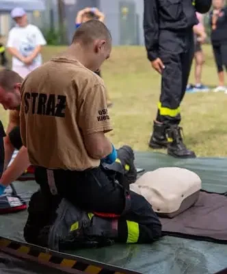 Krajowy trening reagowania w Kietrzu – mieszkańcy uczyli się, jak zachować się w sytuacji kryzysowej