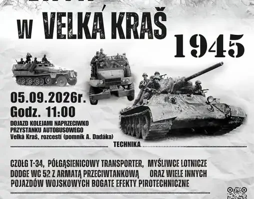 Polsko-czeski festiwal historii w Velkiej Kraši – pokazy czołgów i inscenizacje
