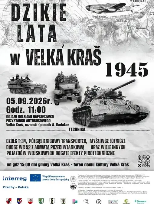 Polsko-czeski festiwal historii w Velkiej Kraši – pokazy czołgów i inscenizacje