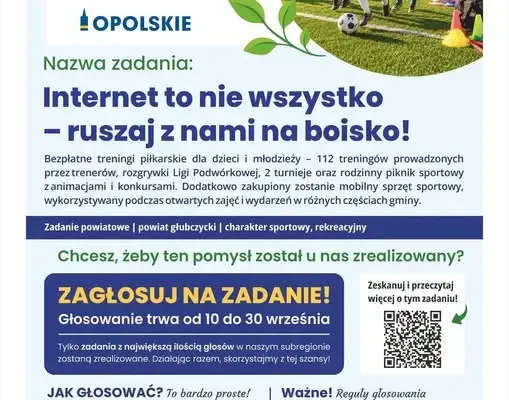 Marszałkowski Budżet Obywatelski Opolskiego: ruszyło głosowanie na zadania