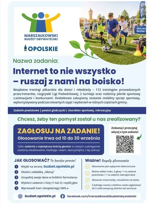 Marszałkowski Budżet Obywatelski Opolskiego: ruszyło głosowanie na zadania