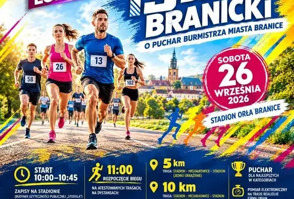 13. Bieg Branicki o Puchar Burmistrza Miasta Branice – zapisy i harmonogram