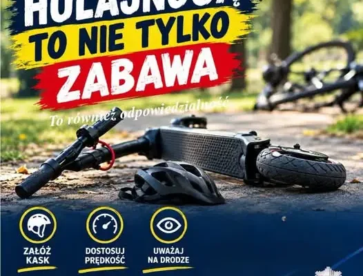 15-latek bez uprawnień i kasku potrącił rowerzystkę w prudnickim parku