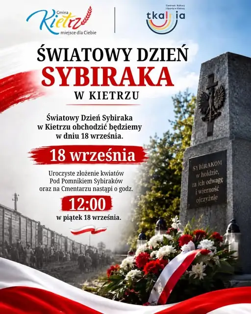 Kietrz uczci Światowy Dzień Sybiraka – 18 września 2026