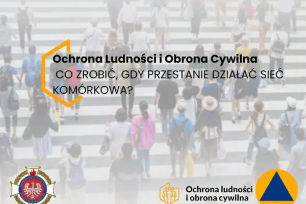 Co robić, gdy sieć komórkowa przestanie działać? Poradnik OSP i OC