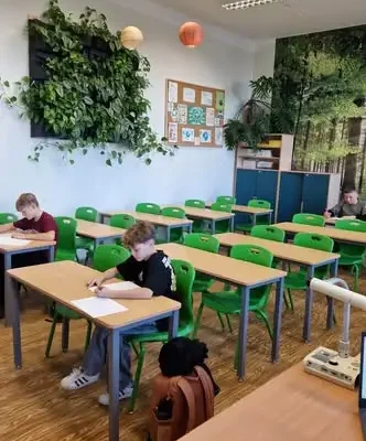 Uczniowie z Kietrza walczyli w szkolnym etapie Konkursu Geograficznego