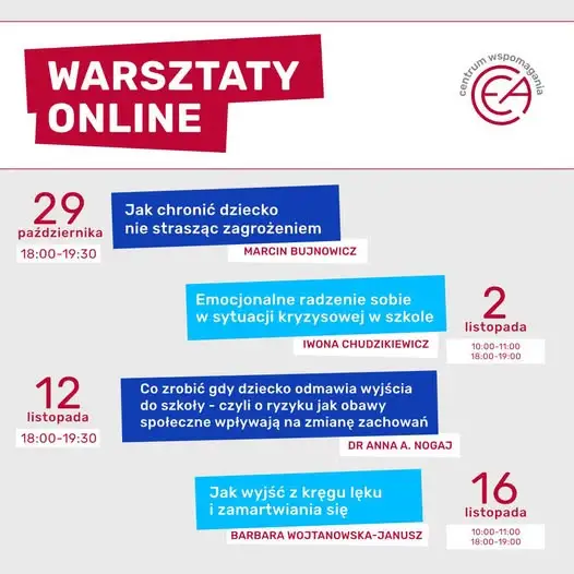 Warsztaty o bezpieczeństwie w szkołach artystycznych – CEA zapowiada kolejne spotkania